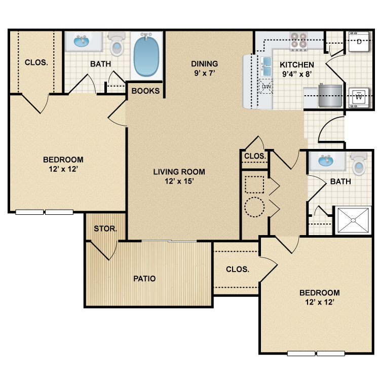 Floor plan image of Yorkshire