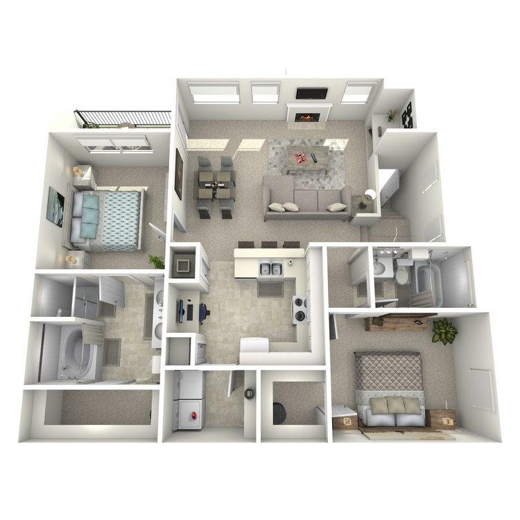 Floor plan image of Picasso - Upper