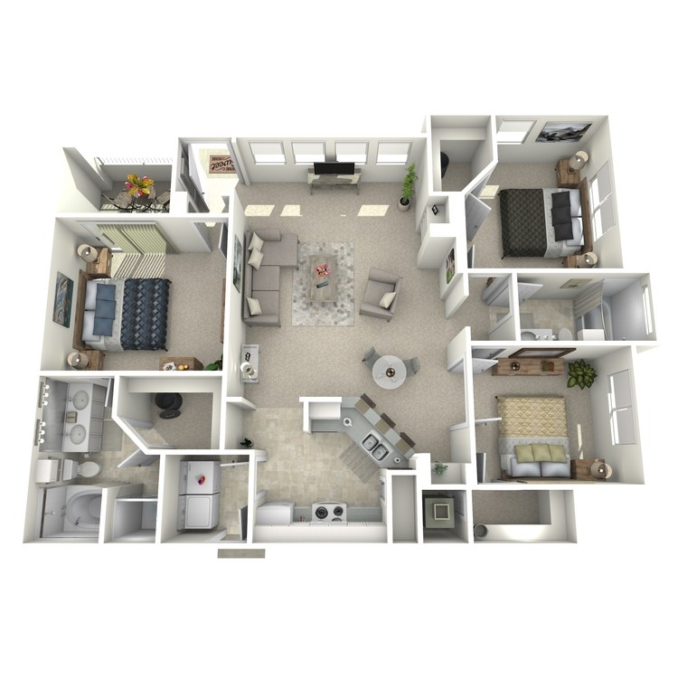 Floor plan image of Renoir - Lower