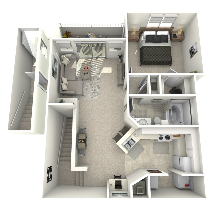 Floor plan image of Monet - Upper