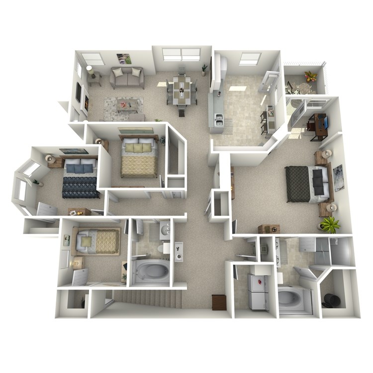 Floor plan image of Van Gogh - Upper