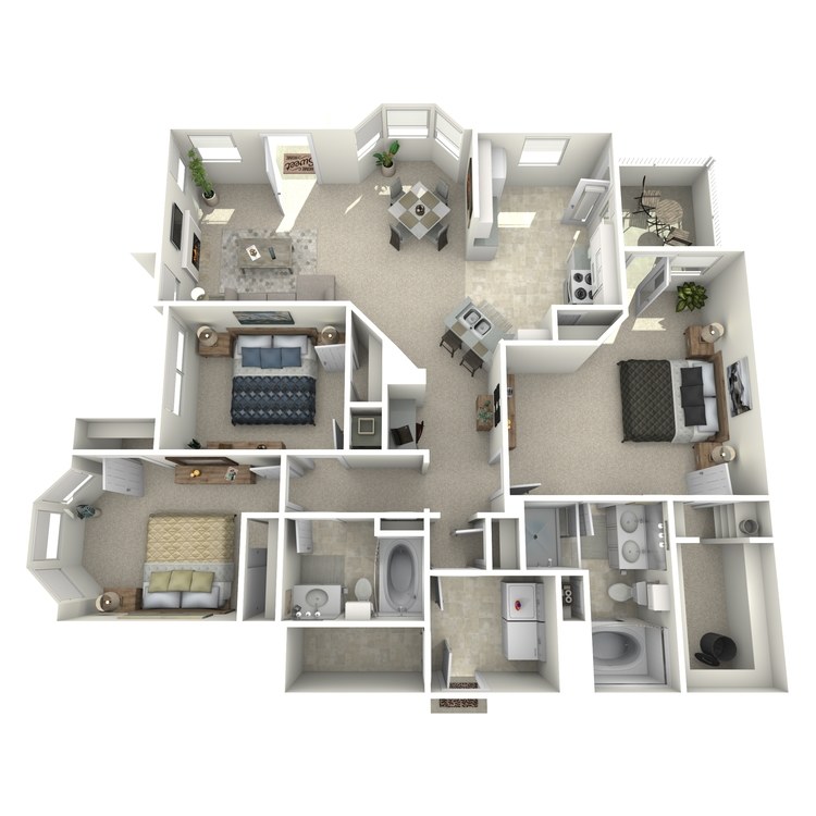 Floor plan image of DaVinci - Lower