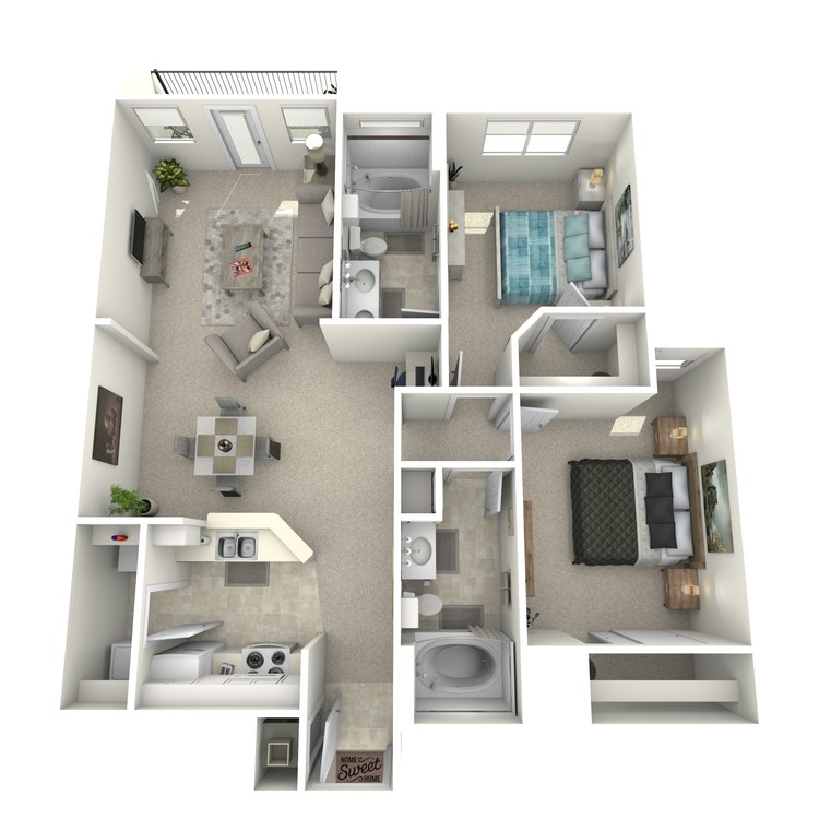 Floor plan image of Cezanne - Upper