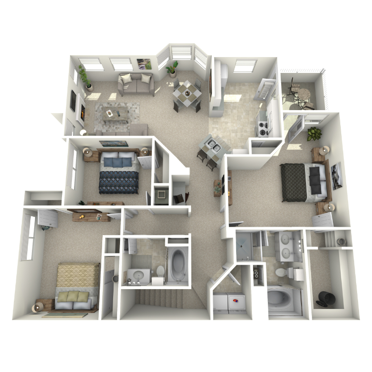 Floor plan image of DaVinci - Upper
