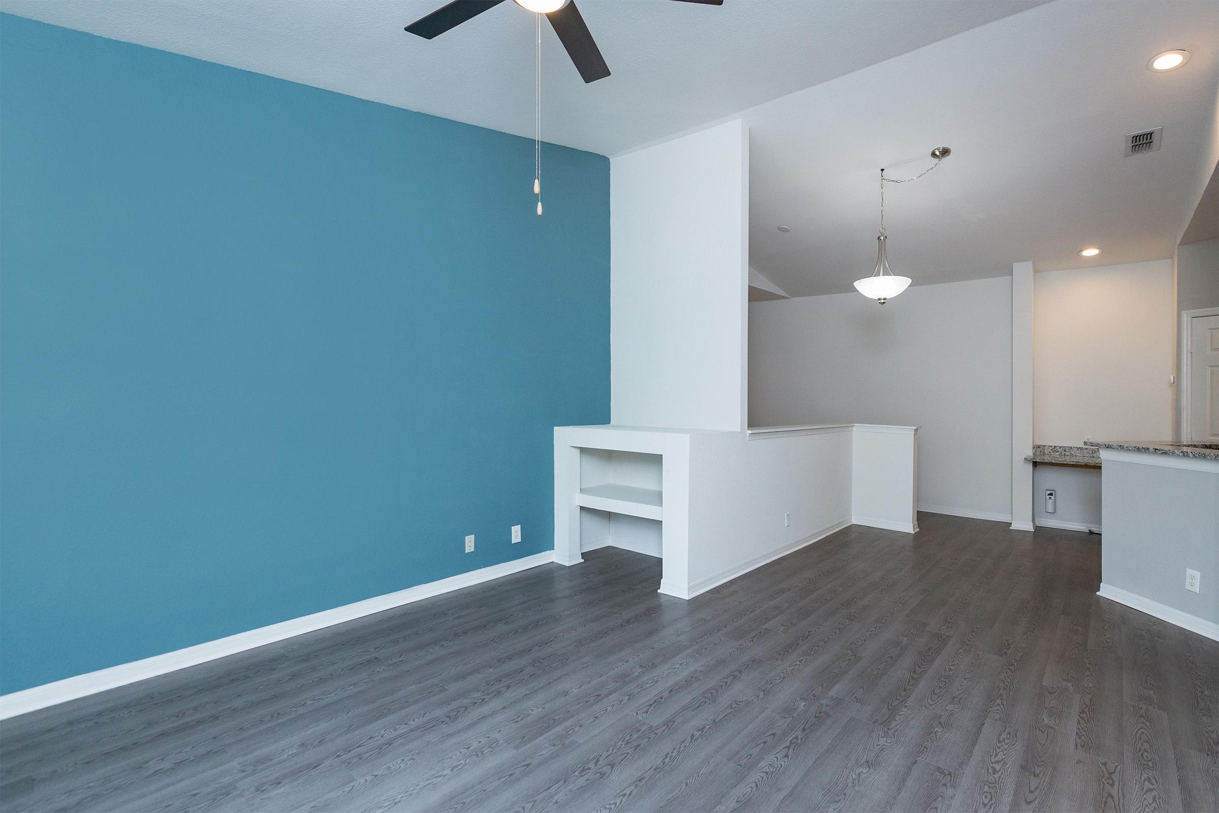 Spacious Living Room In The Marquis Of Tampa In Tampa, FL