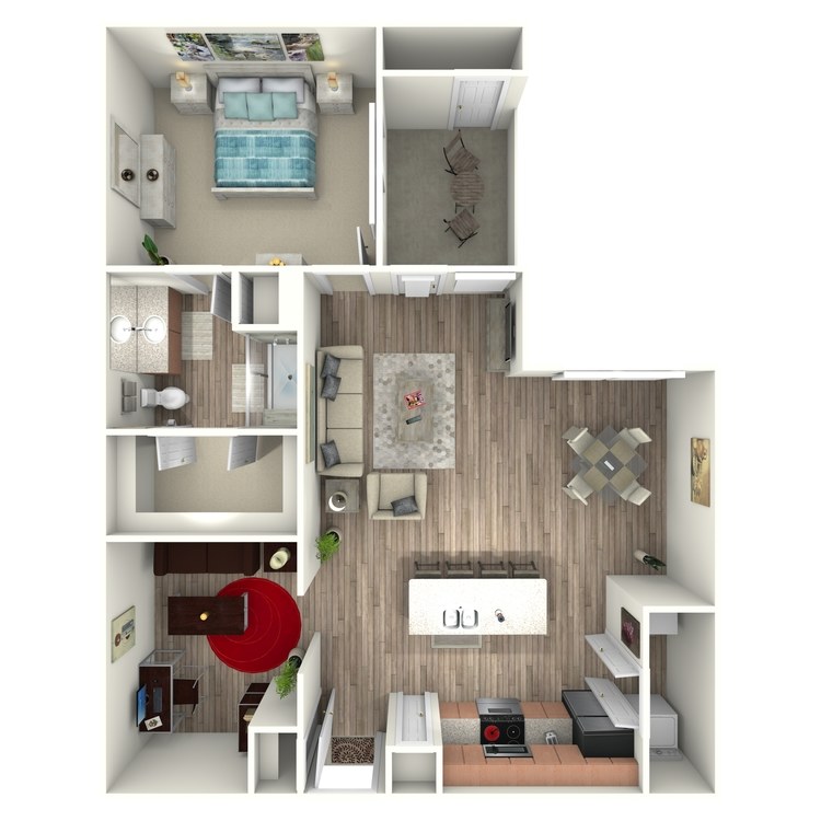 Floor plan image of A7