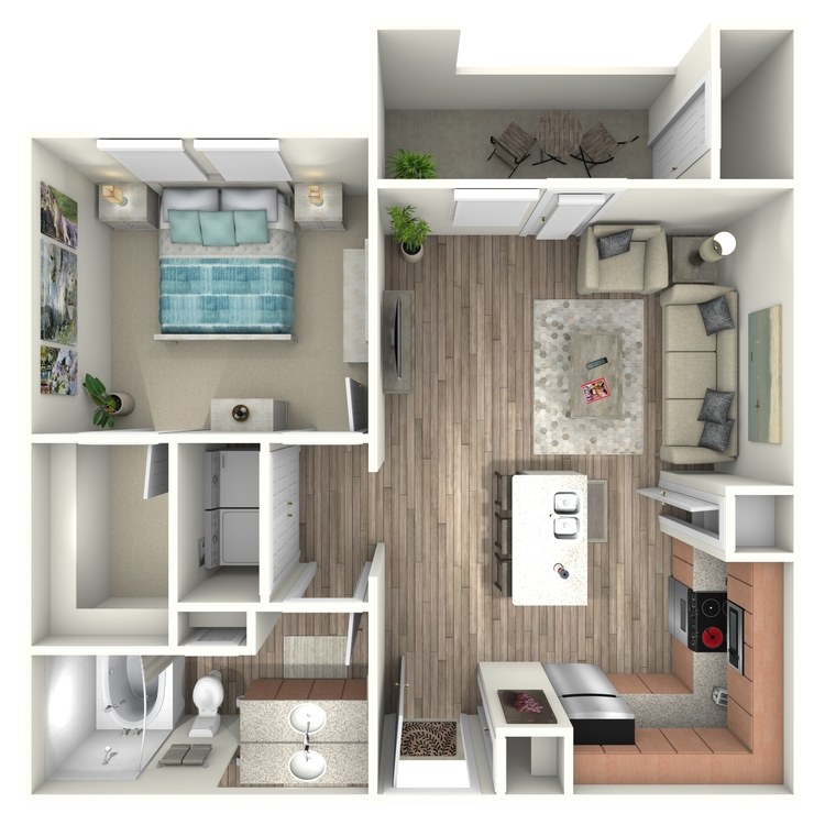 Floor plan image of A1