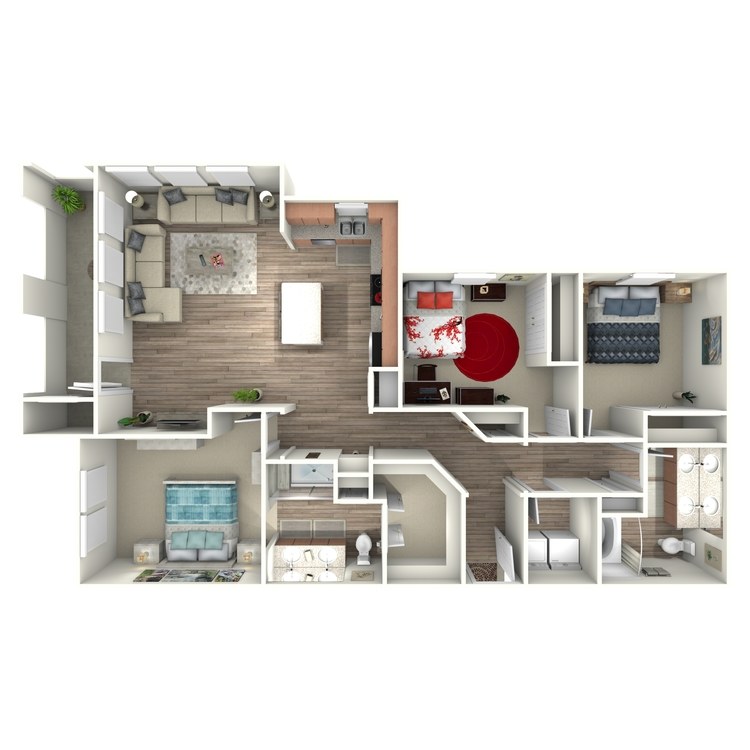 Floor plan image of C1
