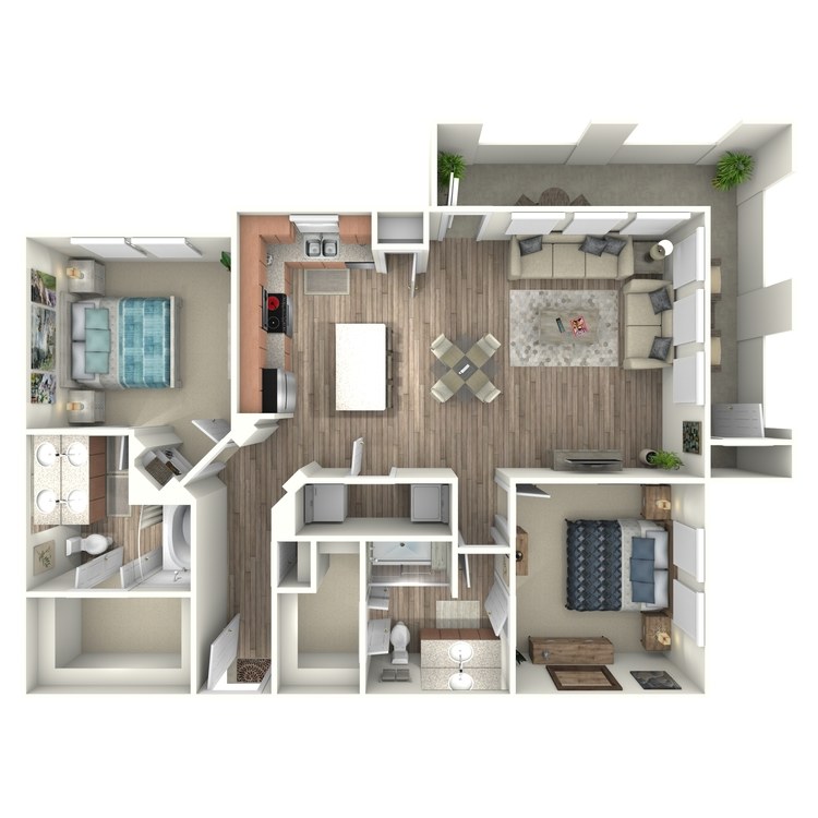Floor plan image of B3