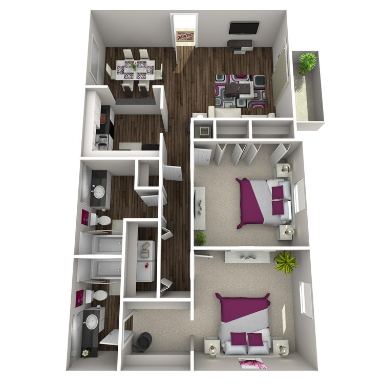 Floor plan image of Begonia
