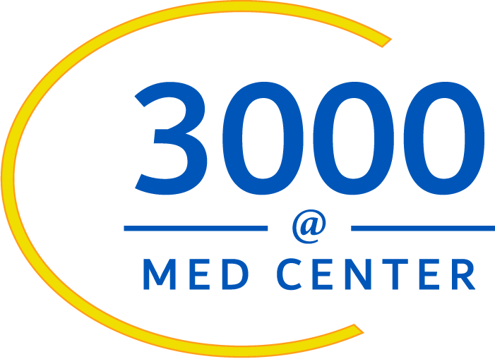 3000 @ Med Center Promotional Logo