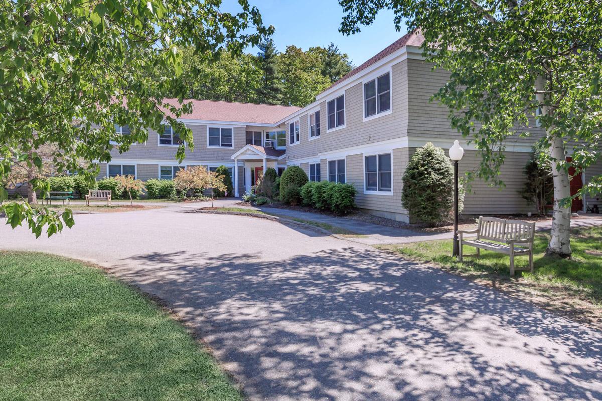 a large lawn in front of a house