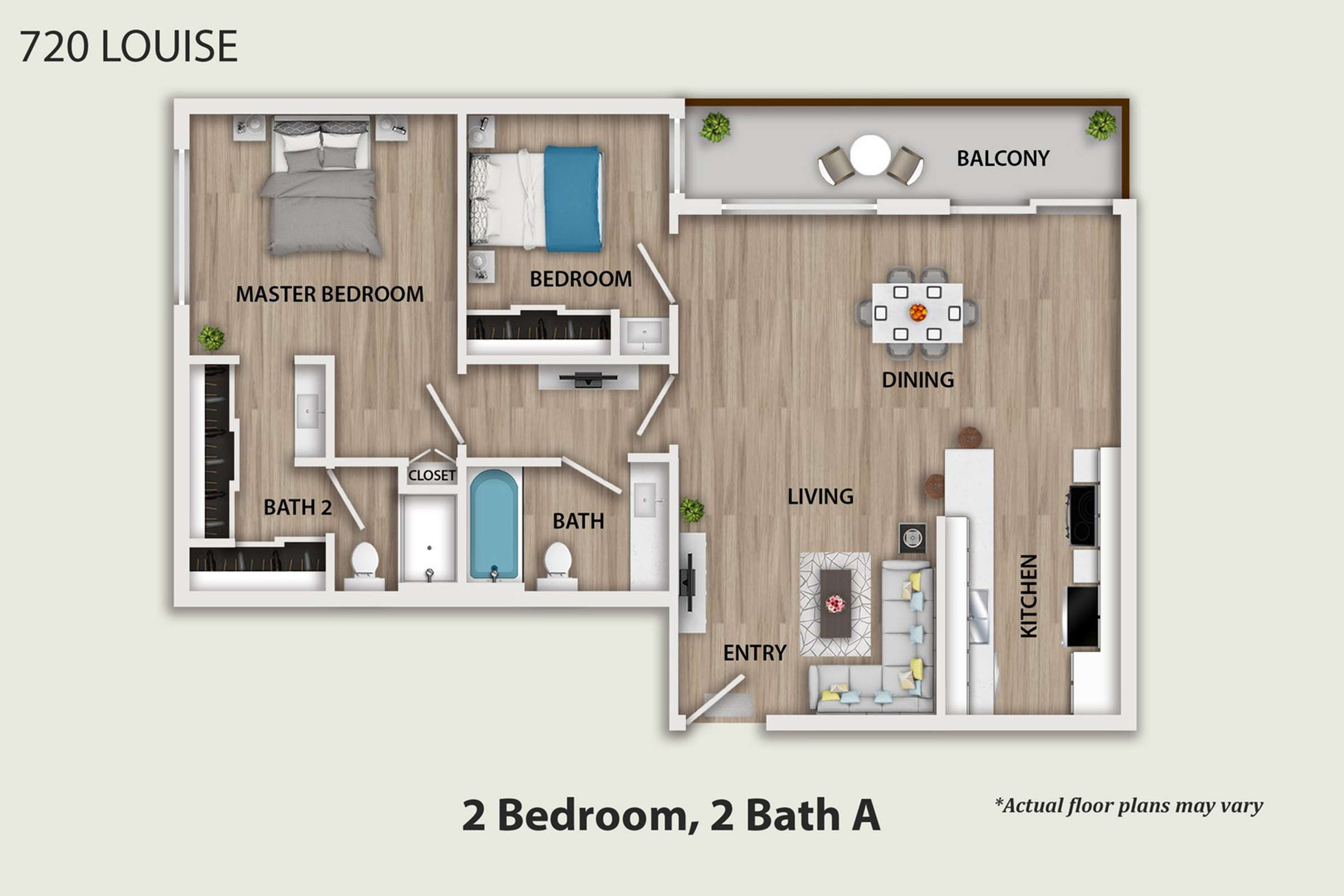 Two bedrooms for rent in Glendale, CA