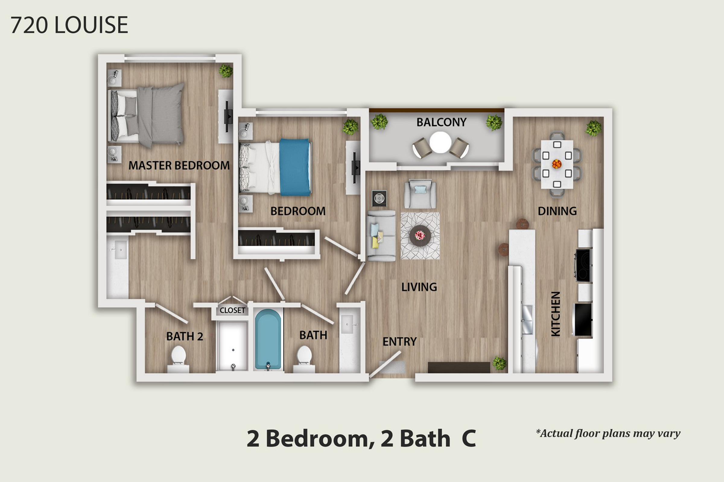 Comfortable Two Bedroom Apartments in Glendale CA