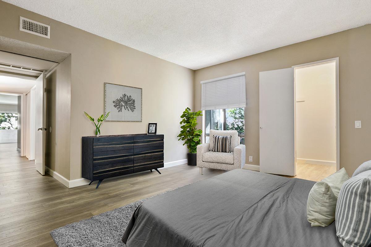 Elegant bedrooms at 720 Louise