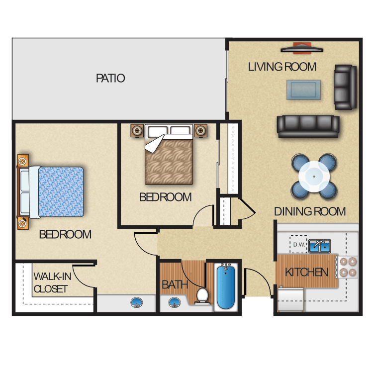 Floor plan image of Plan B