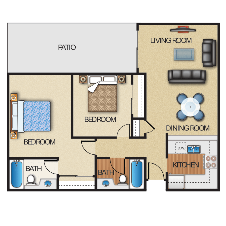 Floor plan image of Plan C