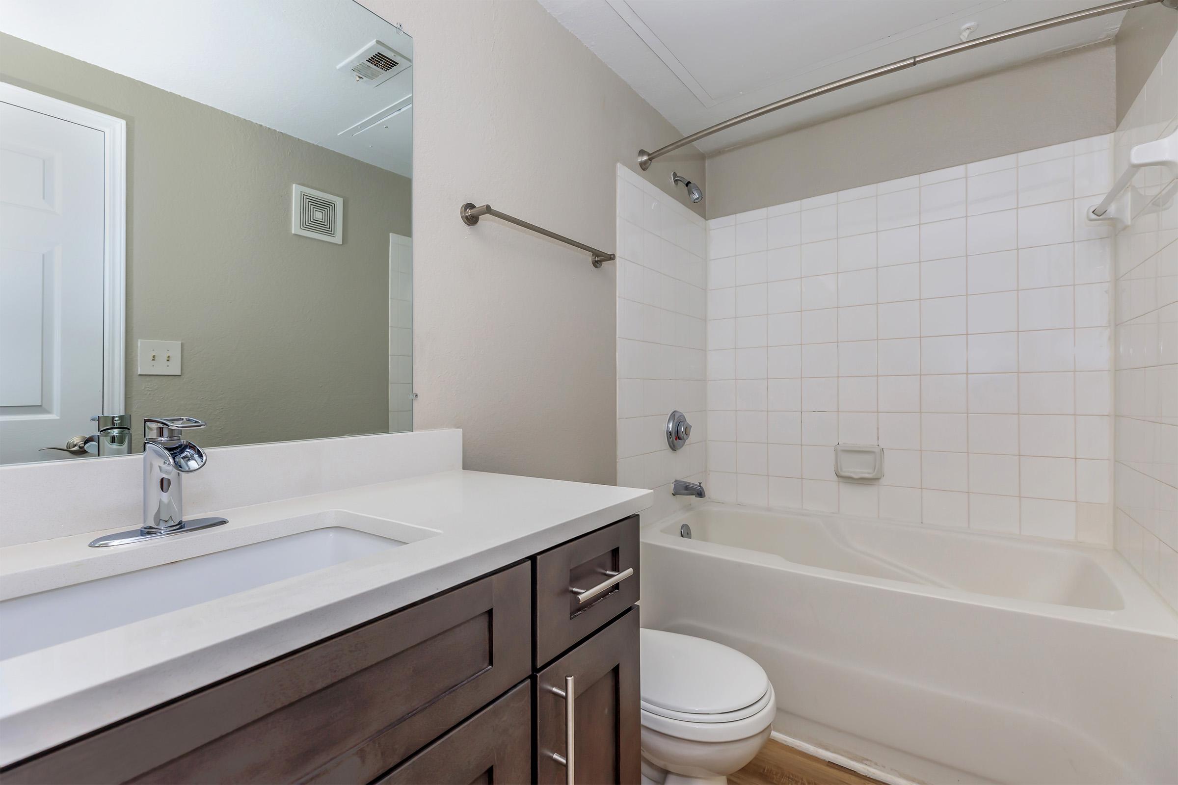 Bathroom at The Ridgeleigh at Van Dorn in Alexandria, VA