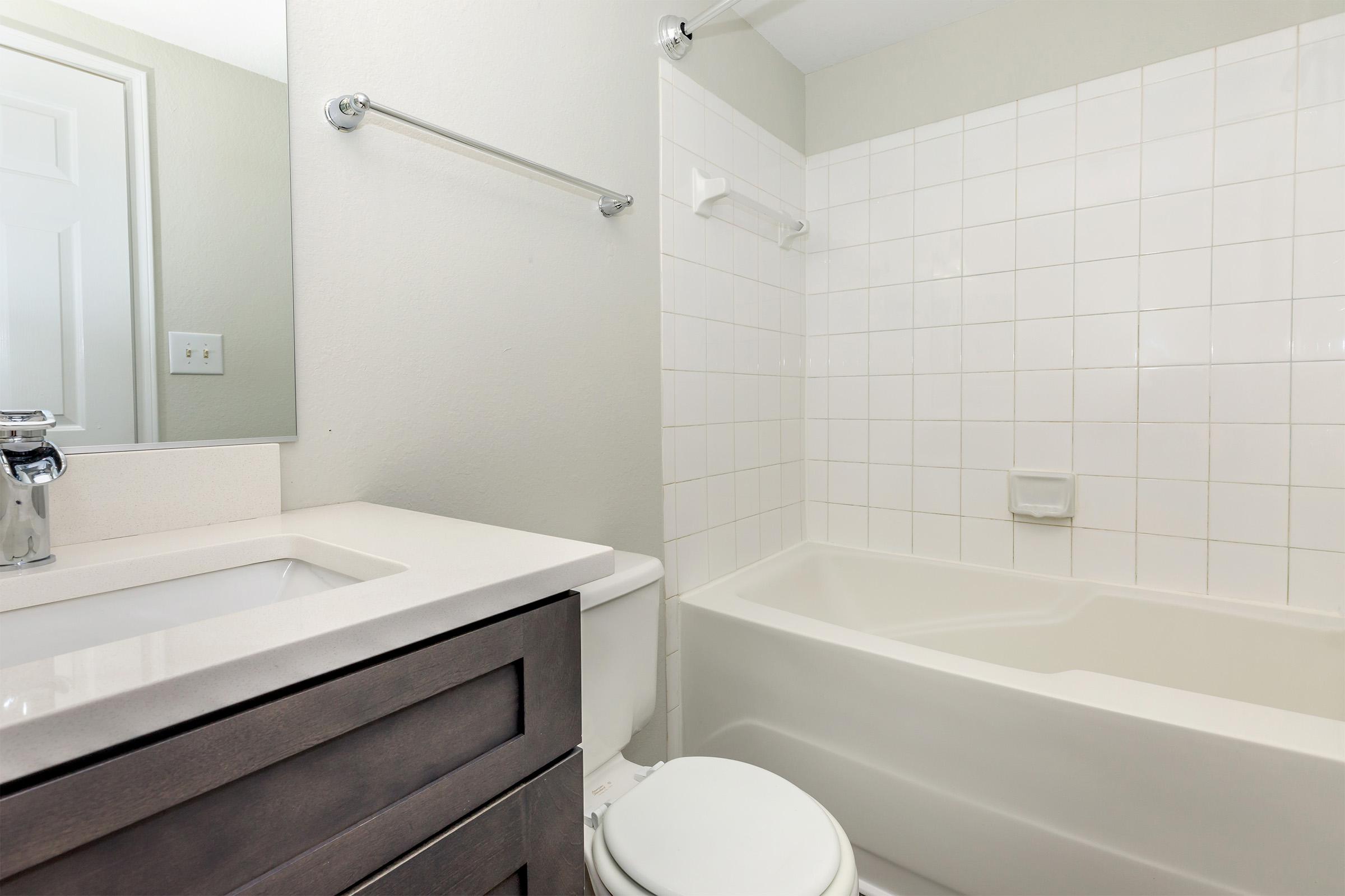 Bathroom at The Ridgeleigh at Van Dorn in Alexandria, VA