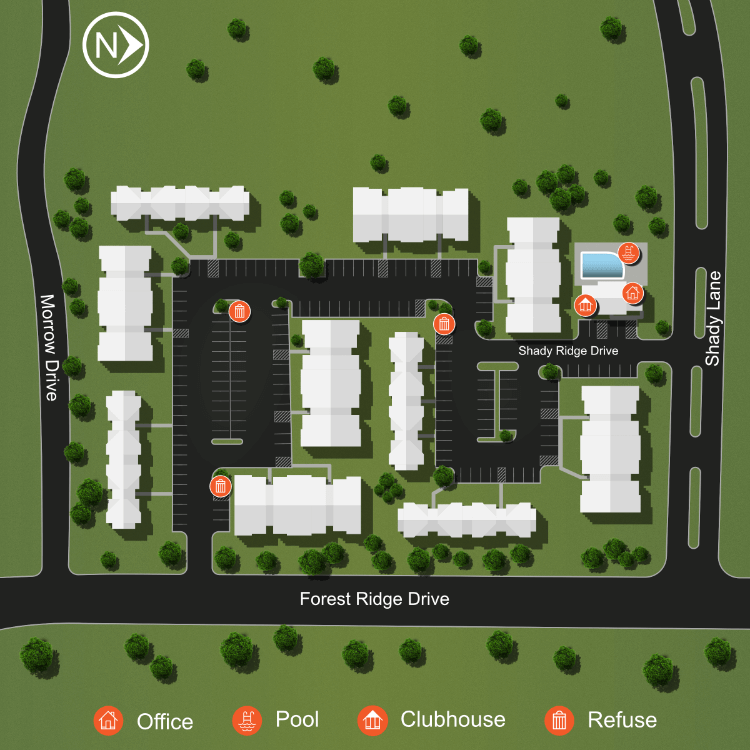 We make every effort to make our website accessible to anybody, especially those with disabilities. If you have question in terms of the relative location of an amenity or apartment home, please give us a call.