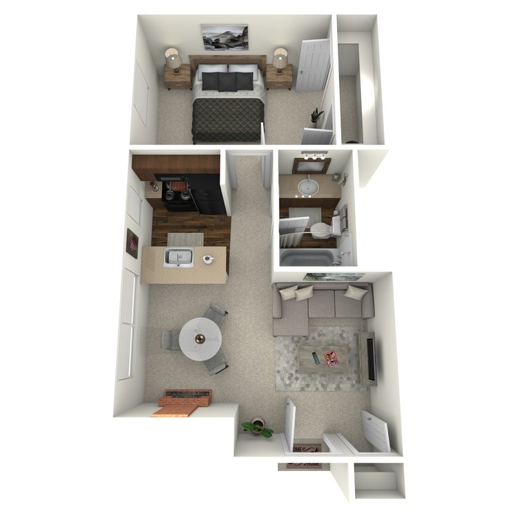 Floor plan image of A1