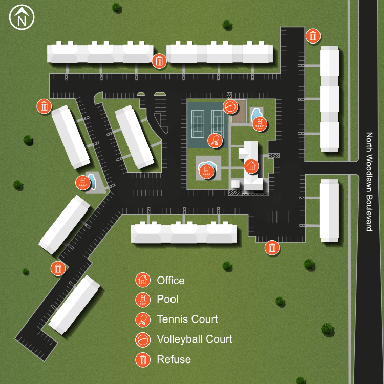 We make every effort to make our website accessible to anybody, especially those with disabilities. If you have question in terms of the relative location of an amenity or apartment home, please give us a call.