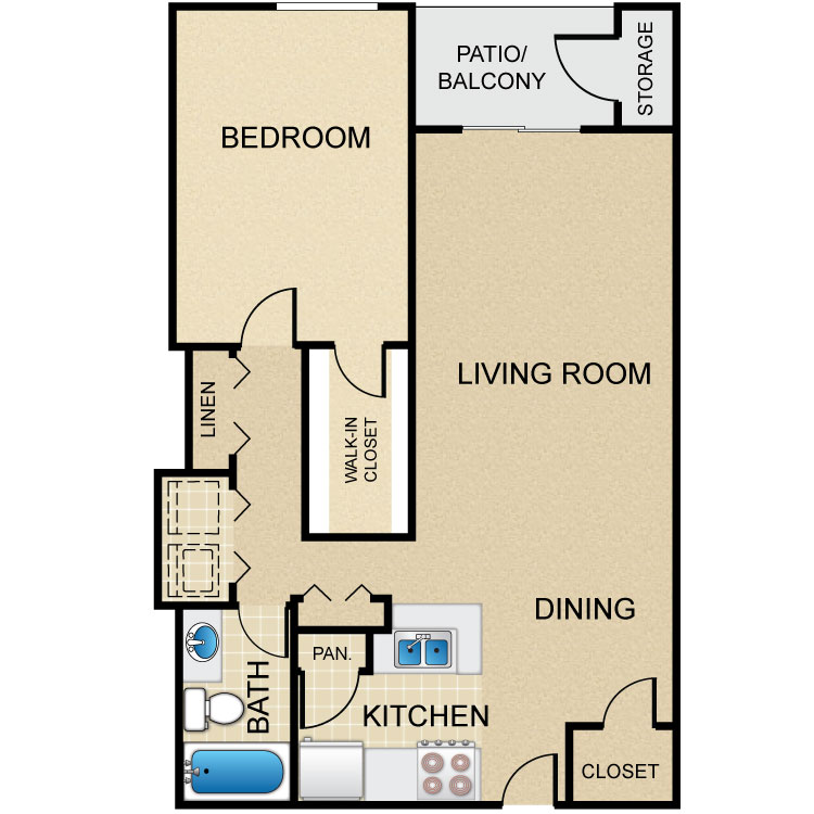 Floor plan image of A5