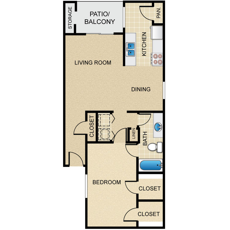 Floor plan image of A6