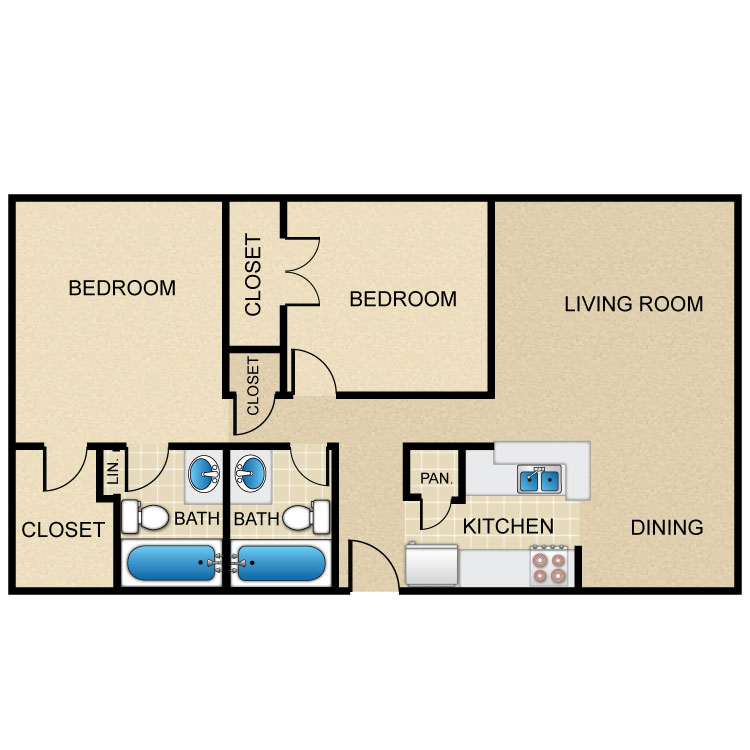 Floor plan image of B3