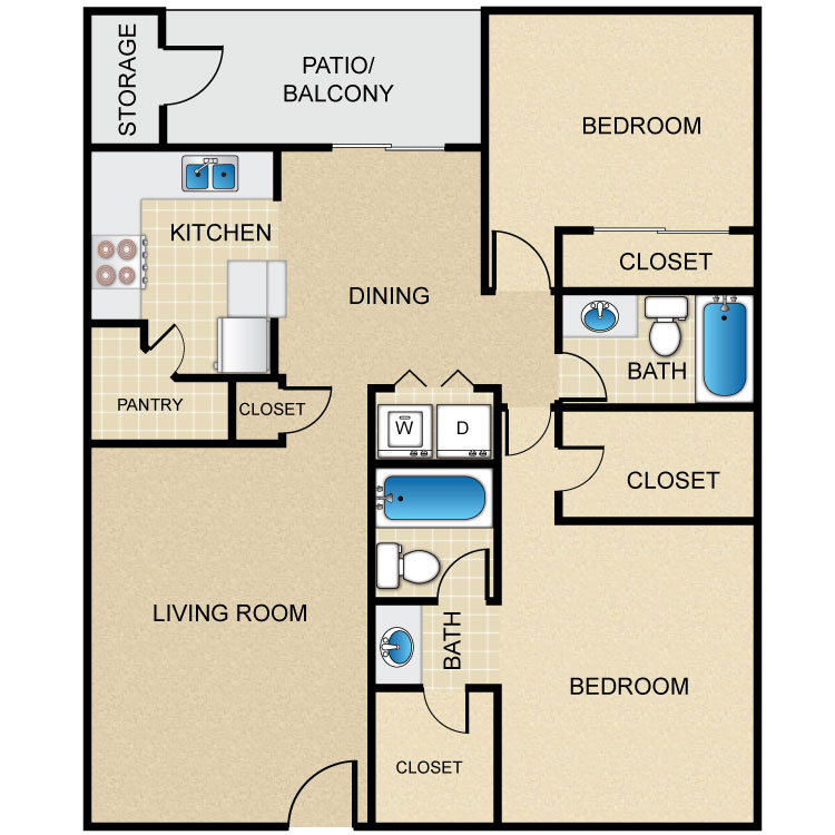 Floor plan image of B4