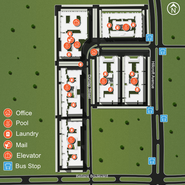 We make every effort to make our website accessible to anybody, especially those with disabilities. If you have question in terms of the relative location of an amenity or apartment home, please give us a call.