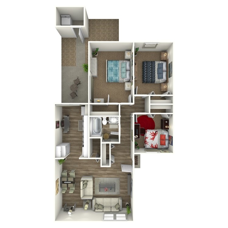 Floor plan image of 3 Bed