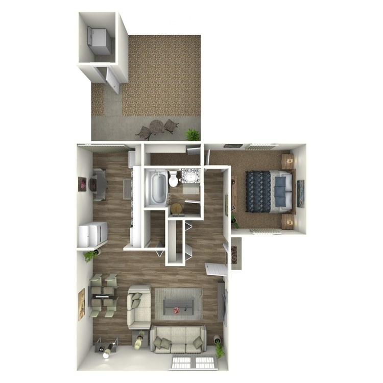 Floor plan image of 1 Bed