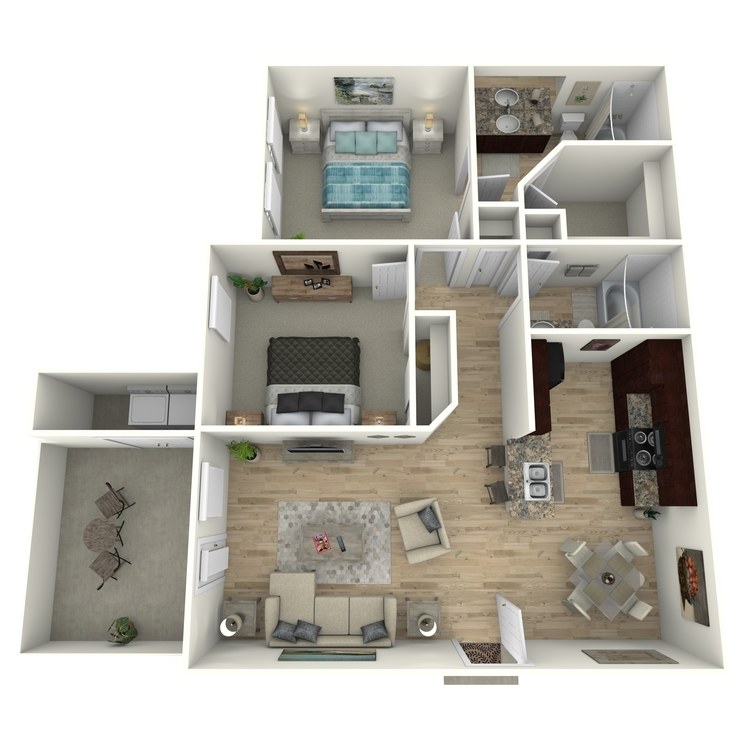 Floor plan image of B2