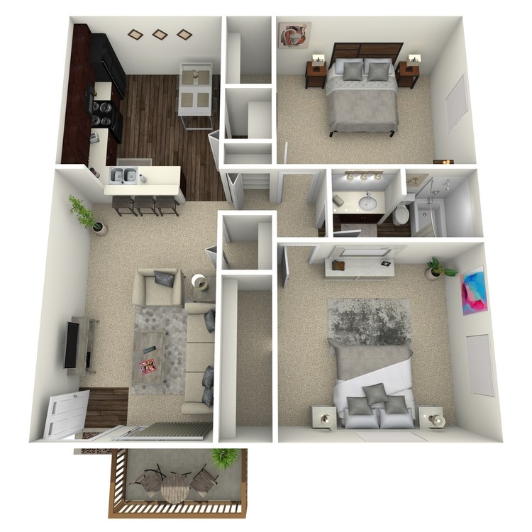 Floor plan image of Walnut