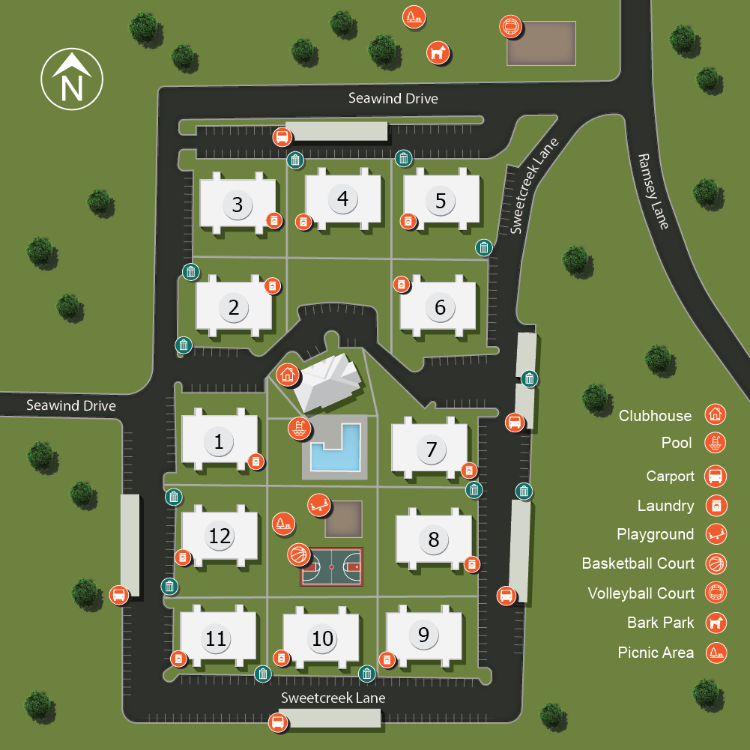 We make every effort to make our website accessible to anybody, especially those with disabilities. If you have question in terms of the relative location of an amenity or apartment home, please give us a call.