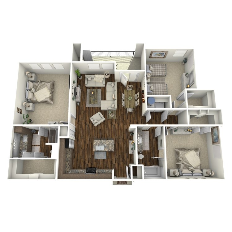 Floor plan image of C1