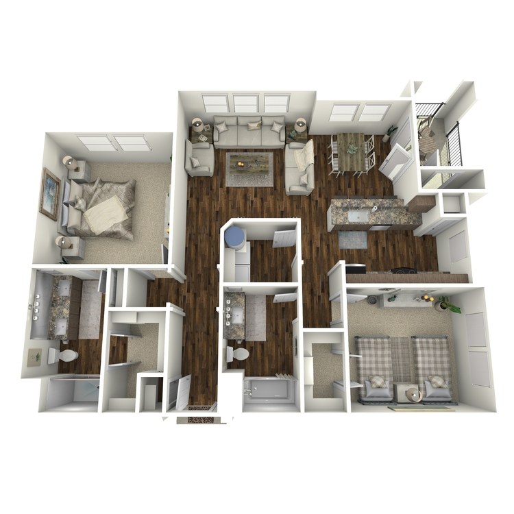 Floor plan image of B3