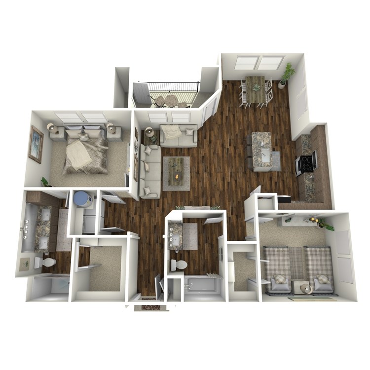 Floor plan image of B2