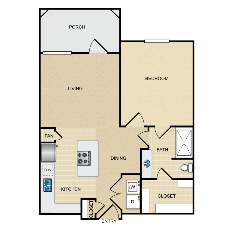 Floor plan image of A1G