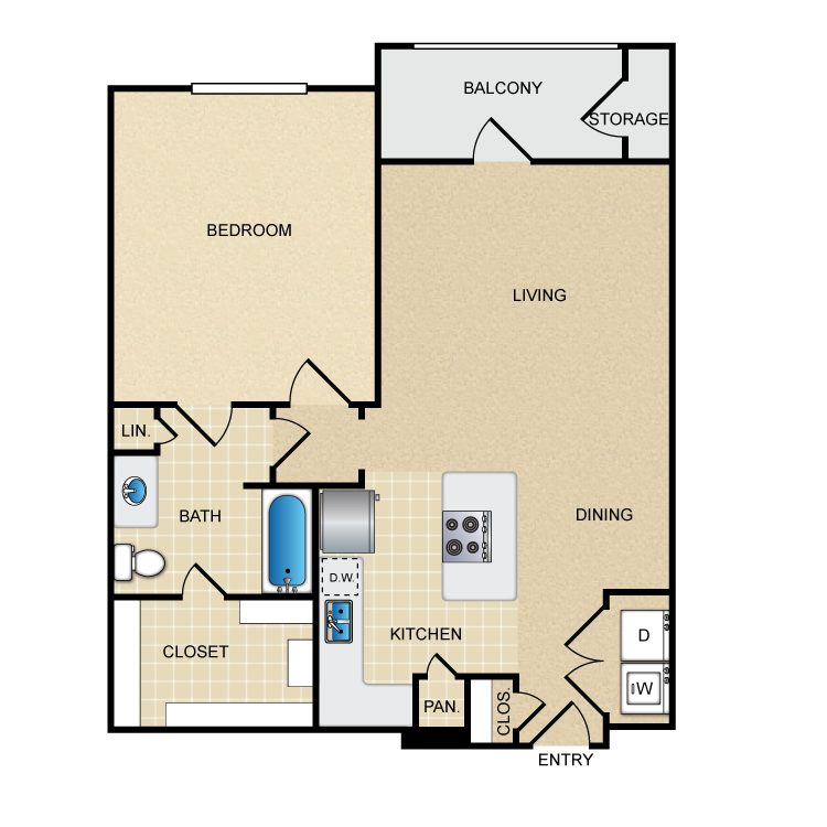 Floor plan image of A2