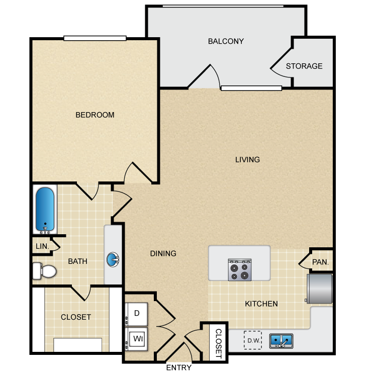 Floor plan image of A3