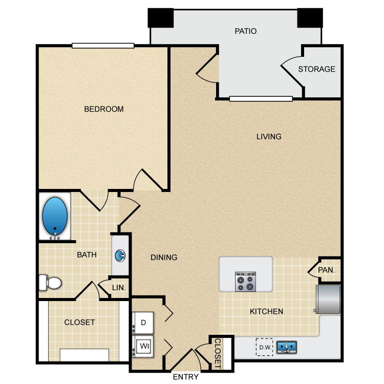 Floor plan image of A3A