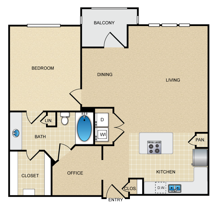 Floor plan image of A4