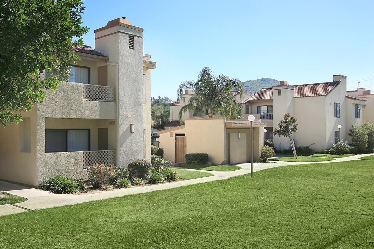 a large lawn in front of a house