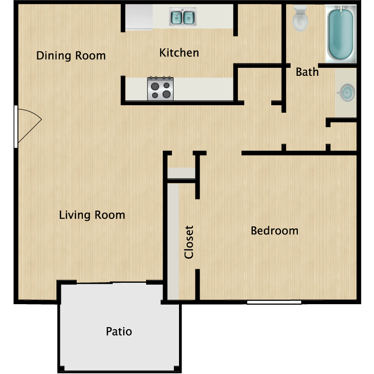 Floor plan image of The Oxford