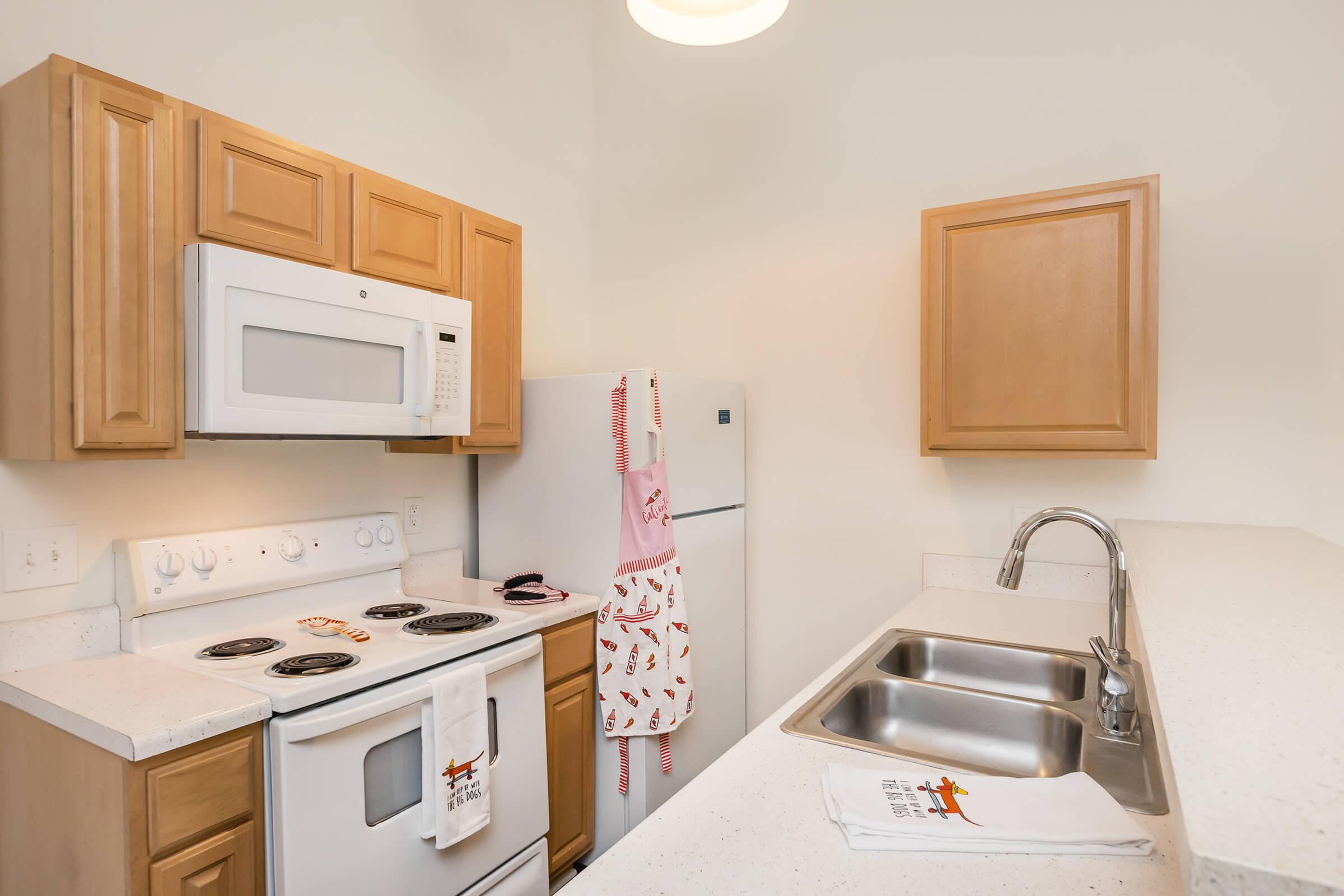 All-electric kitchen at Tesla Park in Wilmington, NC.