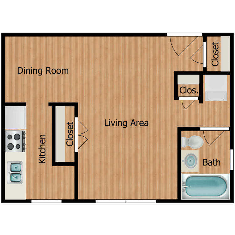 Floor plan image of A1