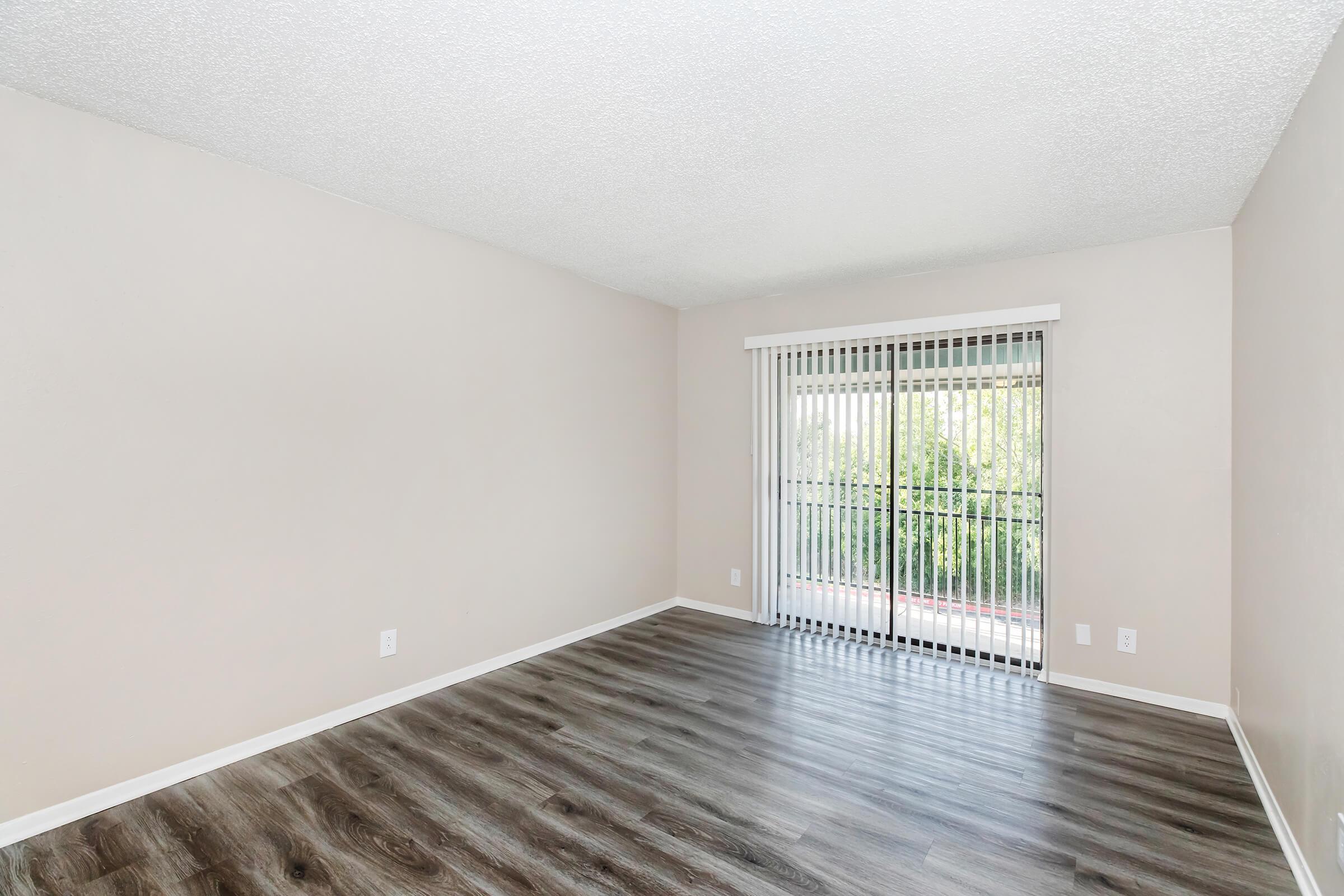 a room with a wooden floor