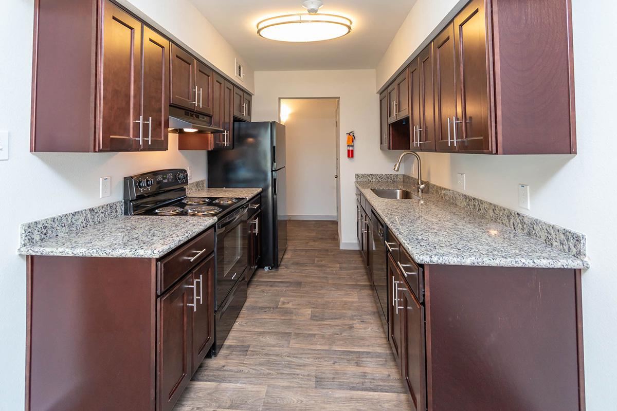 a modern kitchen with stainless steel appliances